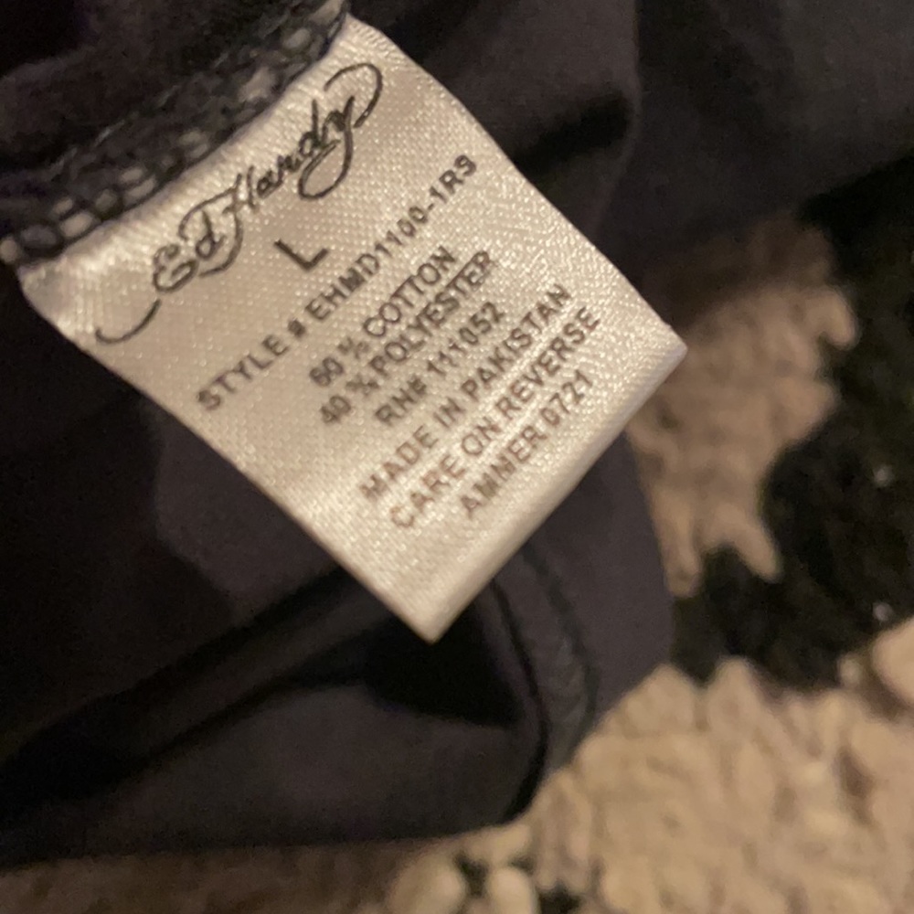 ed hardy Tiger rhinestone T-shirt - Picture 6 of 7